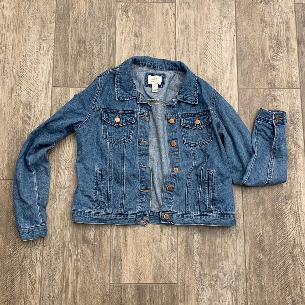 Forever 21 Jean jacket size small